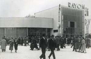 Fiera di Milano - Campionaria 1935 - Padiglione della Italrayon - Esterno