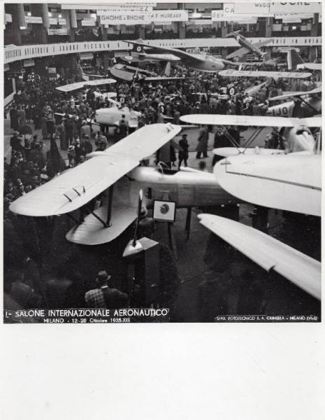 Fiera di Milano - Salone internazionale aeronautico 1935