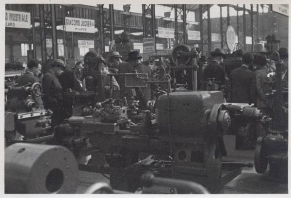 Fiera di Milano - Campionaria 1936 - Padiglione della meccanica - Interno