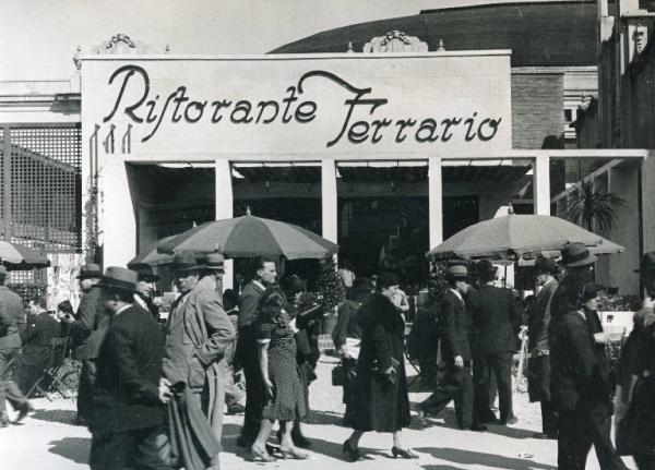Fiera di Milano - Campionaria 1936 - Ristorante Ferrario - Esterno