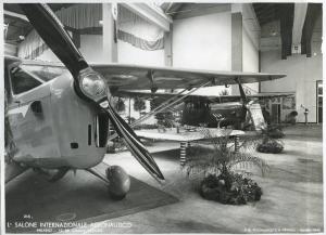 Fiera di Milano - Salone internazionale aeronautico 1935 - Sezione italiana - Stand della Società italiana Ernesto Breda