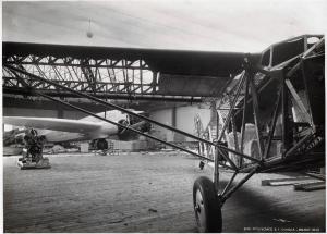 Fiera di Milano - Salone internazionale aeronautico 1935 - Lavori di allestimento