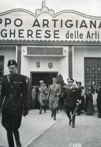 Fiera di Milano - Campionaria 1936 - Visita del principe di Piemonte Umberto II di Savoia