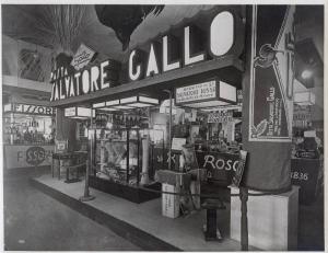 Fiera di Milano - Campionaria 1936 - Padiglione degli alimentari - Stand del pastificio Salvatore Gallo