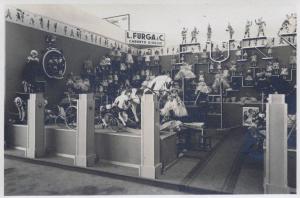Fiera di Milano - Campionaria 1936 - Padiglione del giocattolo - Stand della ditta L. Furga & C.