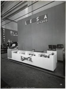 Fiera di Milano - Campionaria 1936 - Padiglione dell'elettrotecnica - Stand della LESA Laboratori elettrotecnici
