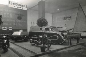 Fiera di Milano - Campionaria 1936 - Padiglione dello sport - Stand della F.B. Motofurgoni