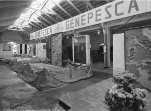 Fiera di Milano - Campionaria 1936 - Padiglione della zootecnica - Sala della Genepesca (Compagnia generale italiana della pesca)