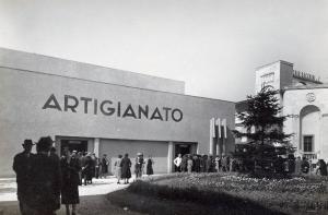 Fiera di Milano - Campionaria 1936 - Padiglione dell'artigianato - Esterno