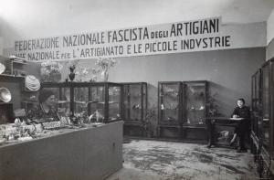 Fiera di Milano - Campionaria 1936 - Padiglione dell'artigianato - Sala interna