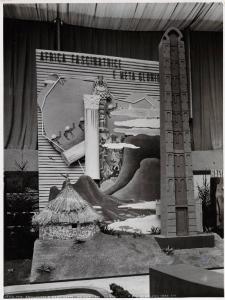 Fiera di Milano - Campionaria 1936 - Mostra del turismo nel palazzo dello sport - Stand sull'Africa