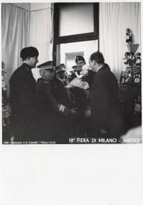 Fiera di Milano - Campionaria 1937 - Visita del Re Vittorio Emanuele III