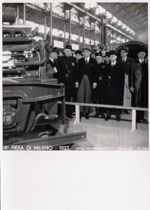 Fiera di Milano - Campionaria 1937 - Visita del ministro degli esteri argentino Josè Maria Cantilo