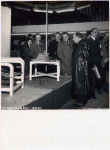 Fiera di Milano - Campionaria 1937 - Visita di un gruppo di giornalisti