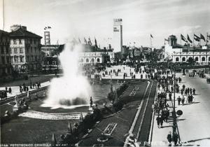 Fiera di Milano - Campionaria 1937 - Entrata di piazza Giulio Cesare