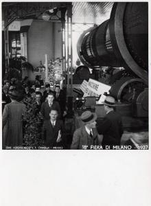 Fiera di Milano - Campionaria 1937 - Padiglione della meccanica "A" - Interno