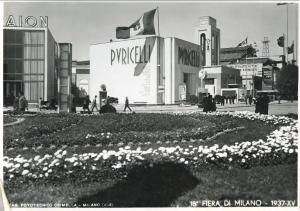 Fiera di Milano - Campionaria 1937 - Padiglione della Puricelli - Esterno
