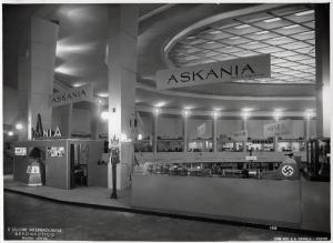 Fiera di Milano - Salone internazionale aeronautico 1937 - Settore accessori, strumenti e materie prime lavorate e semilavorate - Stand della Askania