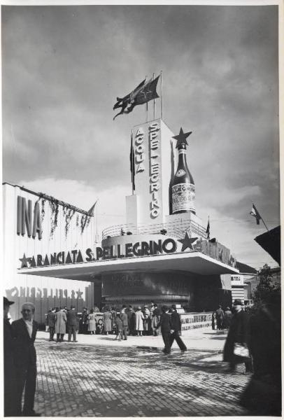 Fiera di Milano - Campionaria 1938 - Chiosco dell'acqua San Pellegrino