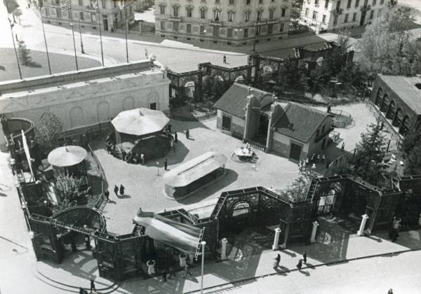 Fiera di Milano - Campionaria 1939 - Area della Mostra della caccia - Veduta dall'alto