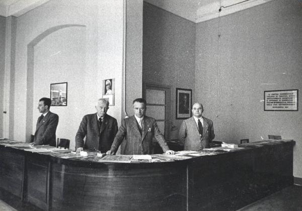 Fiera di Milano - Campionaria 1939 - Palazzo degli affari (palazzo degli orafi) - Ufficio informazioni