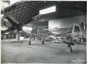 Fiera di Milano - Salone internazionale aeronautico 1937 - Lavori di allestimento
