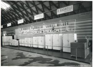 Fiera di Milano - Campionaria 1938 - Padiglione dell'elettricità - Stand di frigoriferi della R. Radaelli