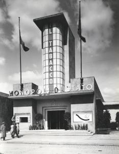 Fiera di Milano - Campionaria 1938 - Padiglione dei Monopoli di Stato - Esterno