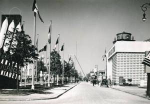 Fiera di Milano - Campionaria 1938 - Viale delle nazioni