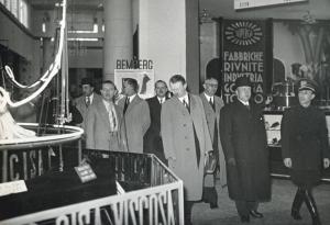 Fiera di Milano - Campionaria 1939 - Visita del Borgomastro di Lipsia Rudolf Haake