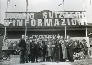 Fiera di Milano - Campionaria 1939 - Visita di un gruppo di personalità