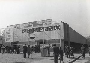Fiera di Milano - Campionaria 1939 - Padiglione dell'artigianato - Esterno