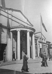 Fiera di Milano - Campionaria 1939 - Padiglione delle cinque gallerie - Esterno