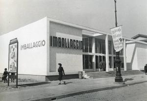Fiera di Milano - Campionaria 1939 - Padiglione dell'imballaggio - Esterno