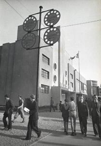Fiera di Milano - Campionaria 1939 - Padiglione della radio-cine, ottica e fotografia - Esterno