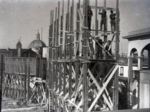 Fiera di Milano - Lavori di costruzione di un padiglione
