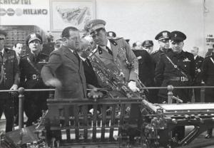 Fiera di Milano - Campionaria 1940 - Visita del principe di Piemonte Umberto II di Savoia