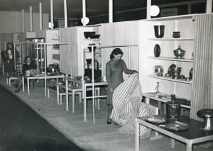 Fiera di Milano - Campionaria 1940 - Padiglione dell'artigianato - Sala interna