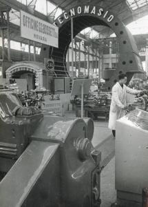 Fiera di Milano - Campionaria 1940 - Padiglione della meccanica "A" - Interno