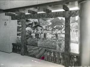 Fiera di Milano - Campionaria 1941 - Padiglione della Romania - Sala interna