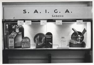 Fiera di Milano - Campionaria 1941 - Padiglione della Mostra medico-sanitaria e accessorio farmaceutica - Stand della SAIGA già Barabino & Graeve