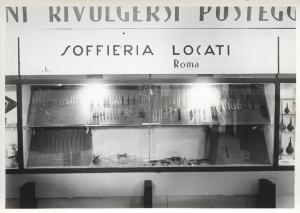 Fiera di Milano - Campionaria 1941 - Padiglione della Mostra medico-sanitaria e accessorio farmaceutica - Stand della Soffieria Locati