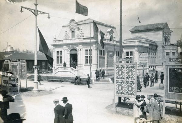 Fiera di Milano - Campionaria 1926 - Padiglione del Belgio - Esterno
