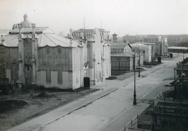 Fiera di Milano - Campionaria 1928 - Viale del commercio
