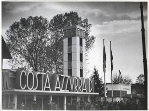 Fiera di Milano - Campionaria 1942 - Padiglione dell'Ente del turismo di Mentone - Esterno