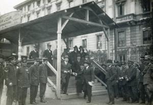 Fiera di Milano - Campionaria 1920 - Visita di autorità