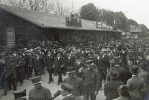 Fiera di Milano - Campionaria 1920 - Visita di autorità in occasione della inaugurazione