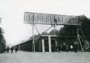 Fiera di Milano - Campionaria 1920 - Lavori di allestimento