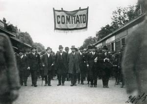 Fiera di Milano - Campionaria 1920 - Visita di autorità