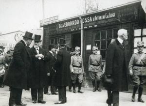 Fiera di Milano - Campionaria 1922 - Visita del Re Vittorio Emanuele III
